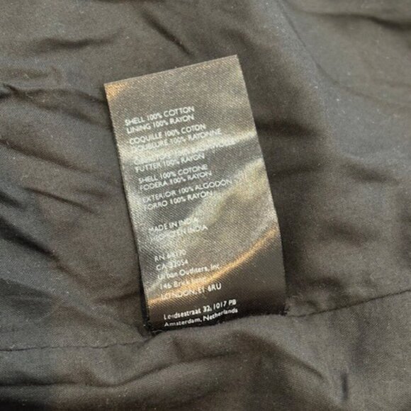 Free People “Camella” Floral Mini Dress in Black – Size Medium – NWOT - Picture 9 of 10